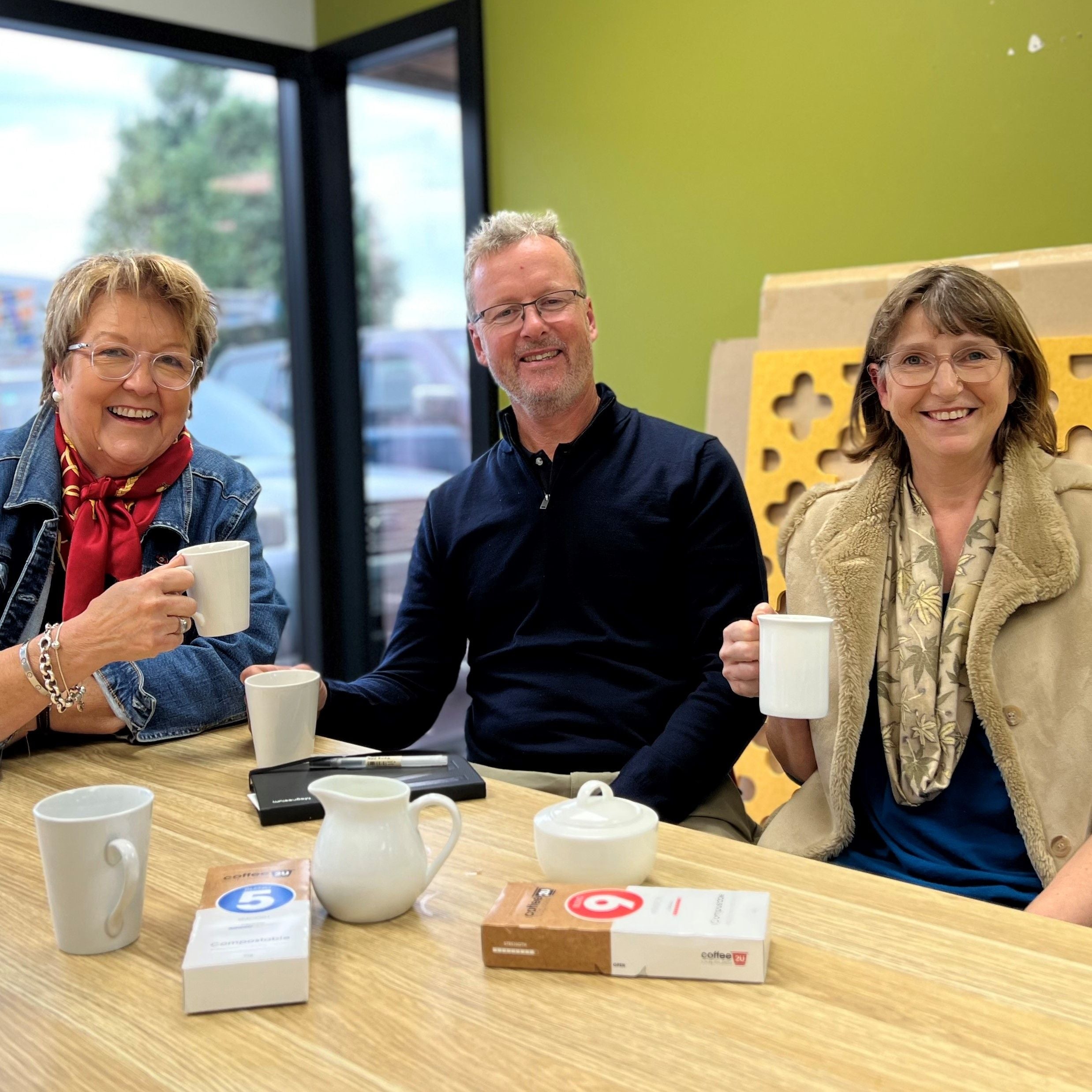 Sharing a cuppa with Jo Segar