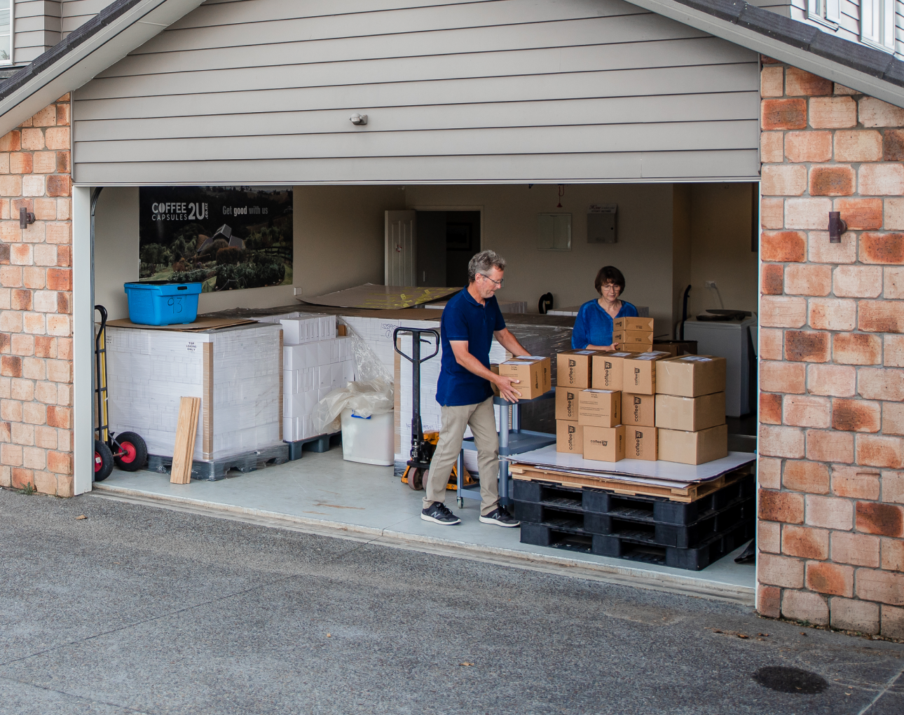 Putting the hard yards in