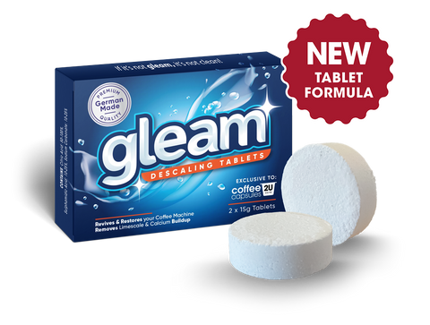 Gleam Tablet Gleam Coffee Machine Descaling & Cleaning Tablets - Exclusive to CC2U ...