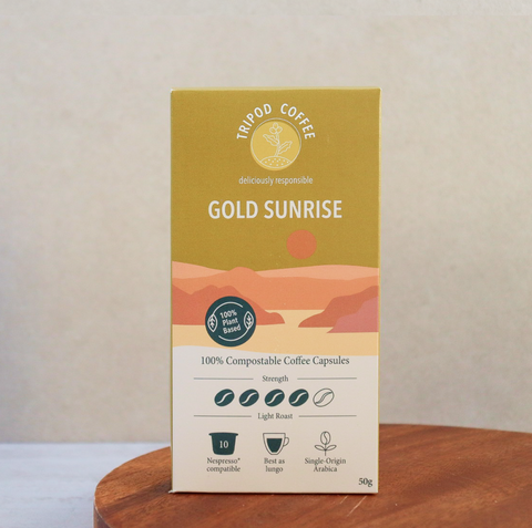 Tripod Gold Sunrise